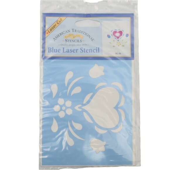 Brass Stencils Lot Valentines Day Love Heart Dreamweaver Heritage Handcrafts - Picture 3 of 5